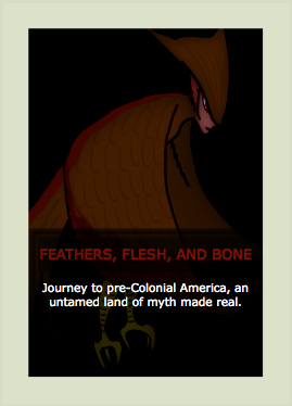 feathers flesh bone